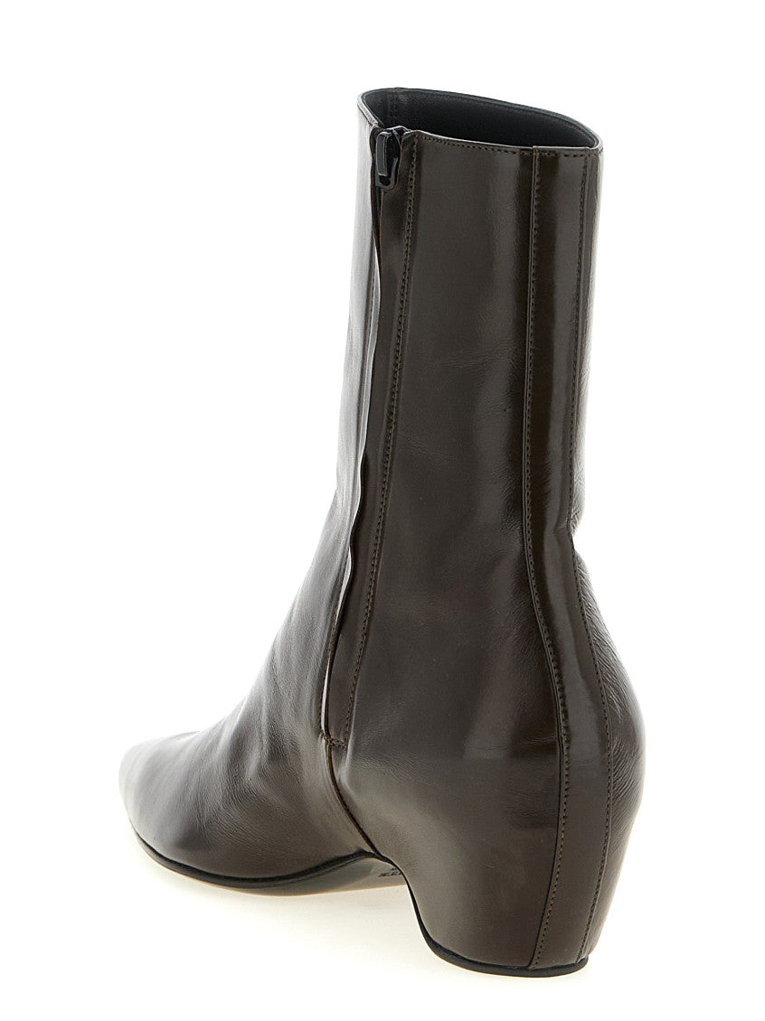 Brown Sybil Ankle Boots 3