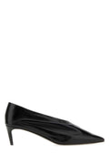 Black Leather Pumps 1