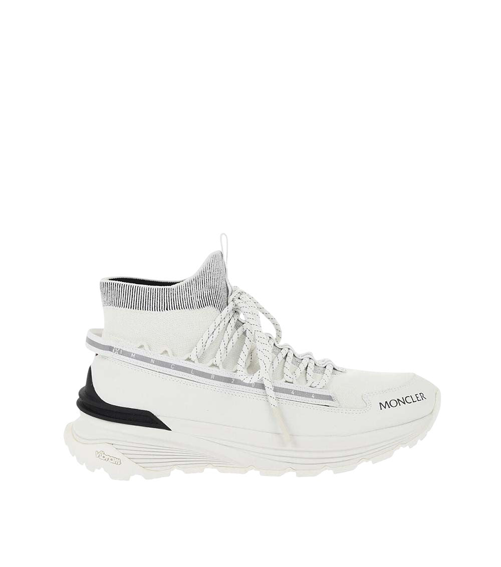 White Logo Runner Sneakers 1