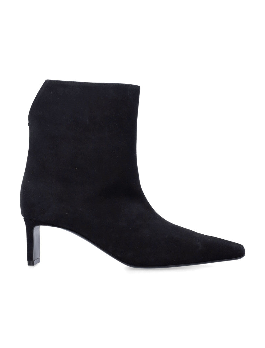 Black Pointed-toe Ankle Boots 1
