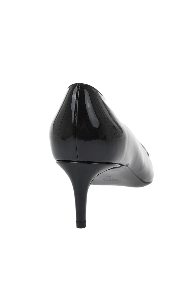 Black Leather Pumps 3