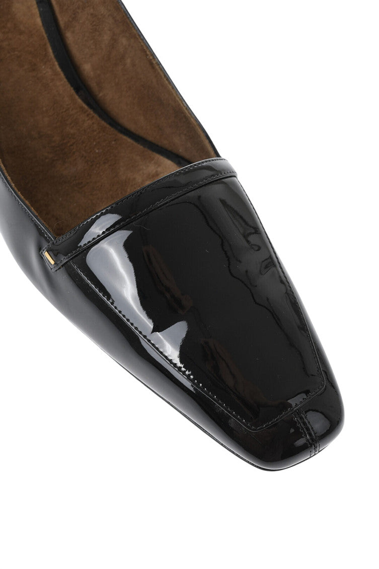 Black Leather Pumps 4
