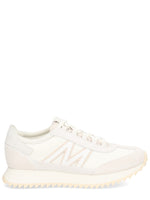 White Logo Lace-up Sneakers 1