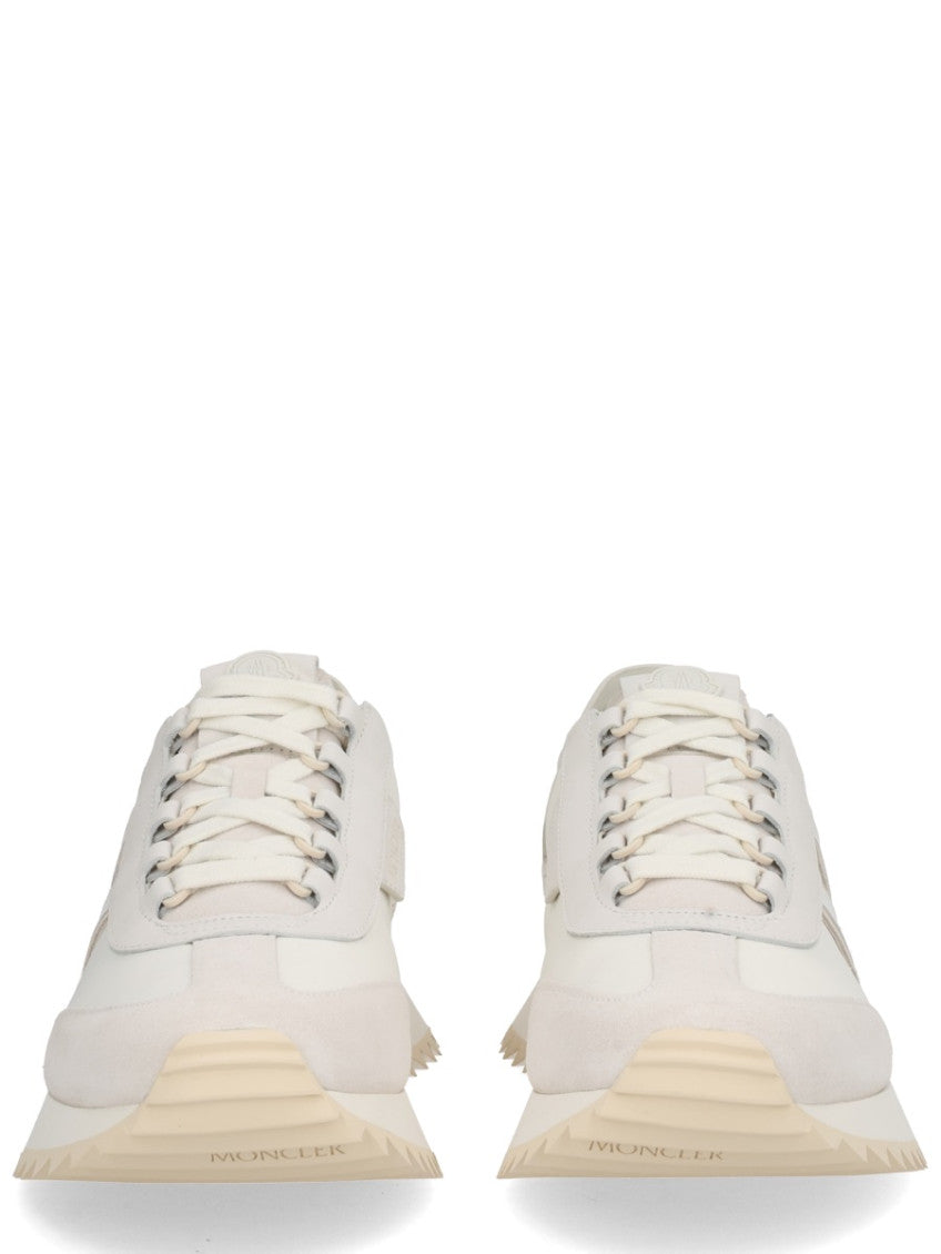 White Logo Lace-up Sneakers 3