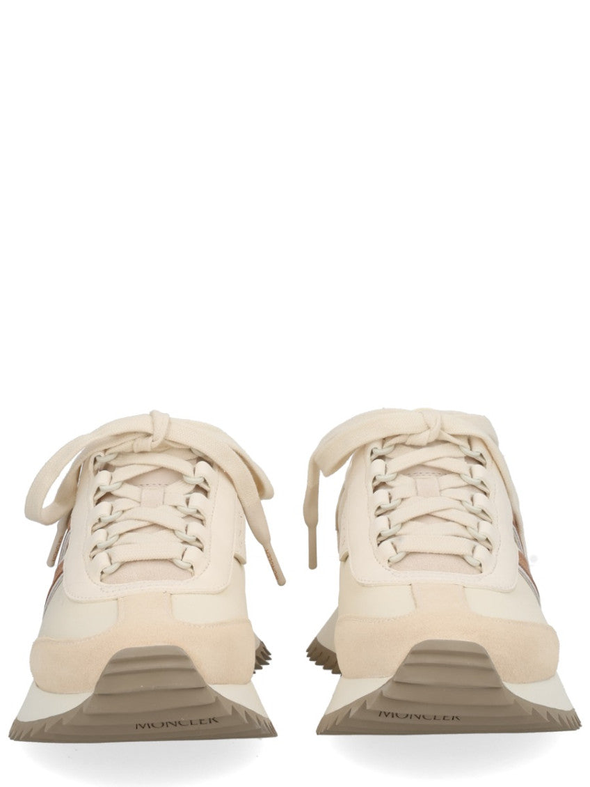 White Color-Block Sneakers 6