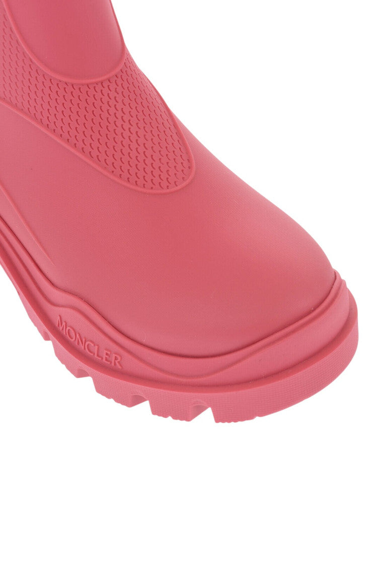 Pink Rubber Ankle Boots 3