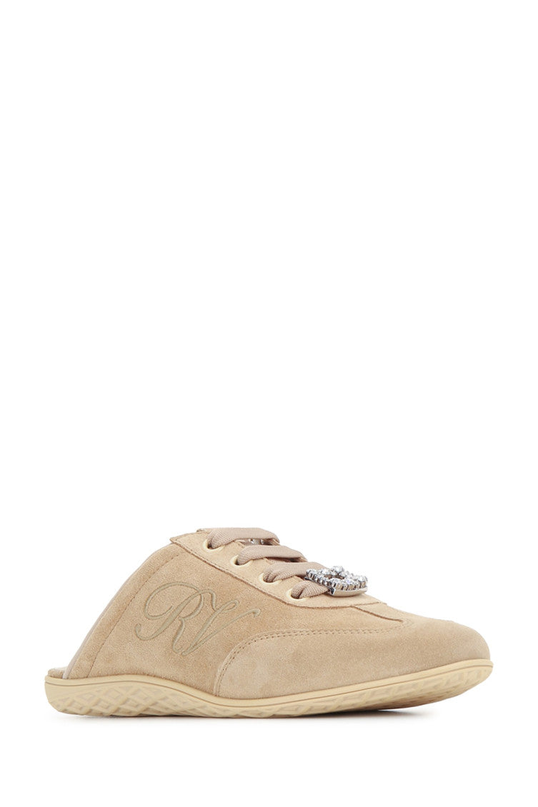 Beige Logo Mules 2