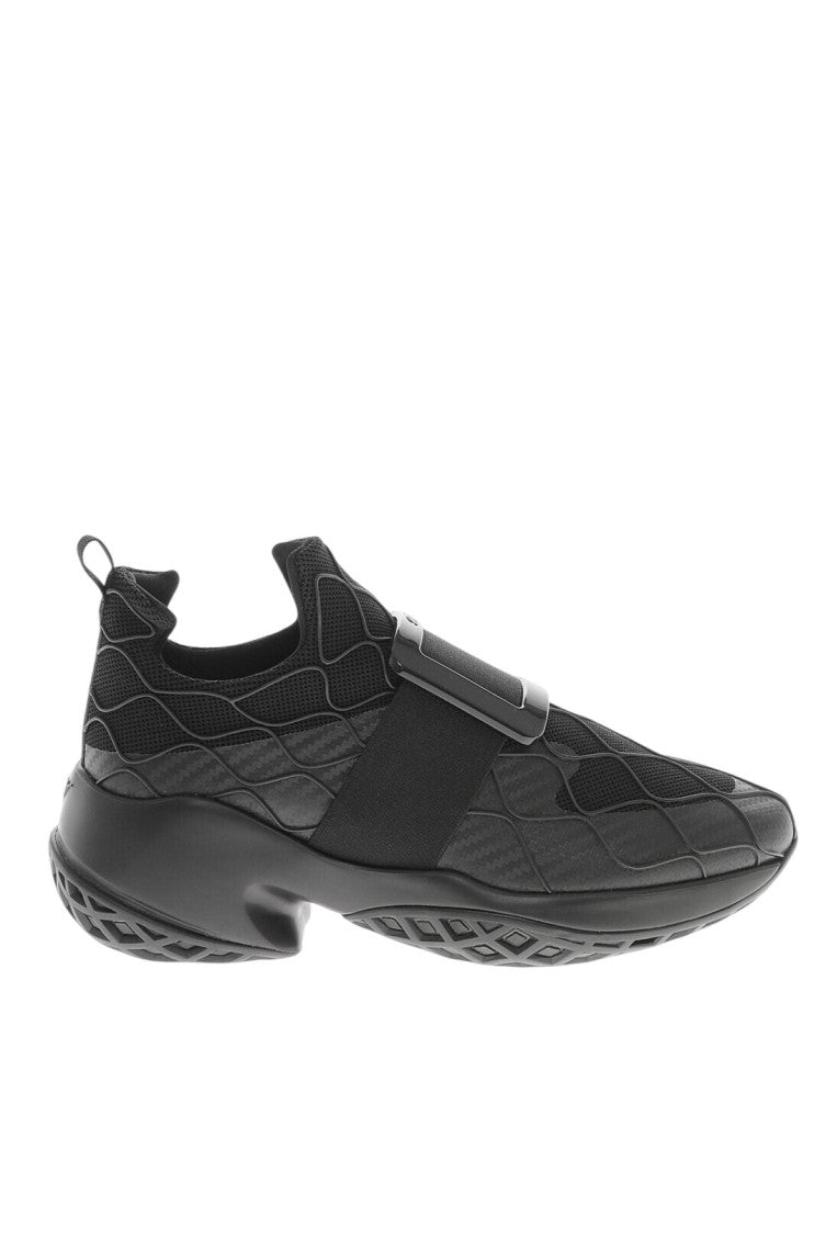 Black Slip-On Sneakers 1