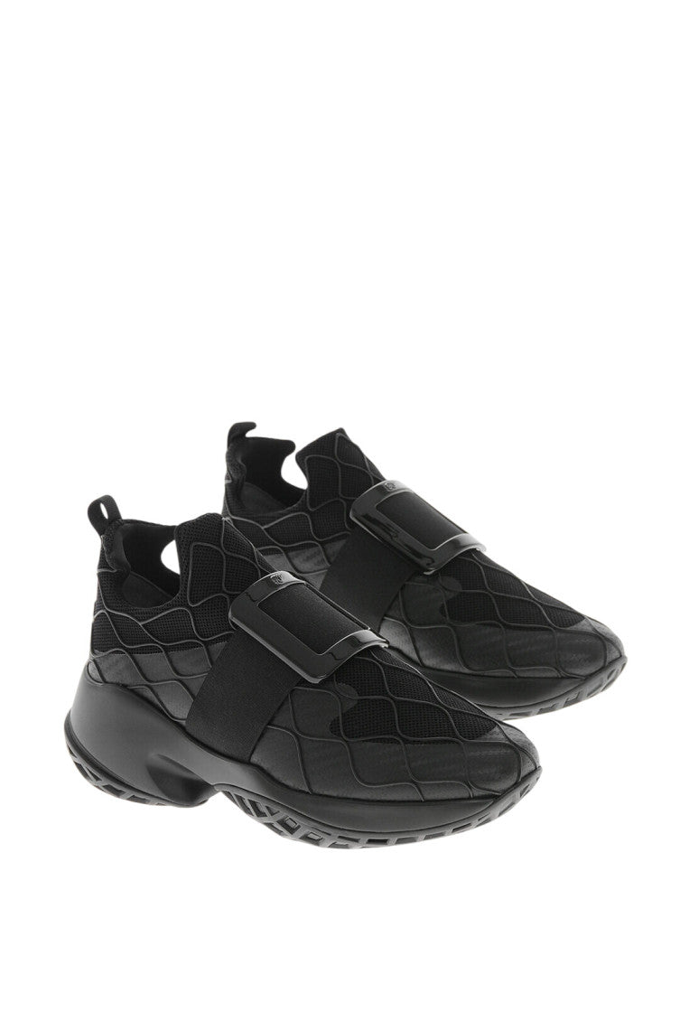 Black Slip-On Sneakers 2