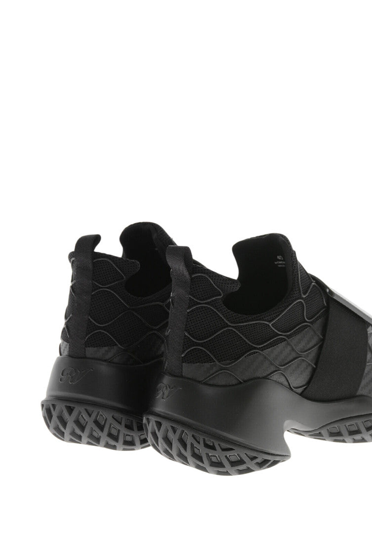 Black Slip-On Sneakers 3