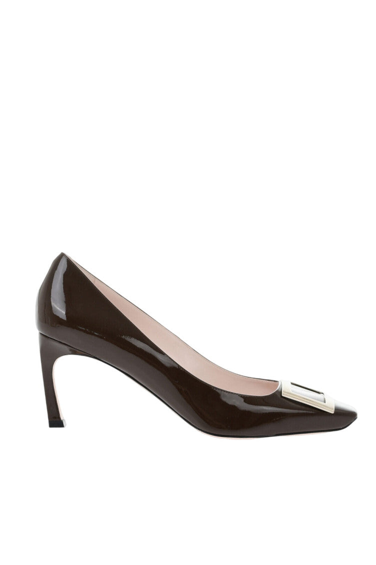 Brown Leather Pumps 1