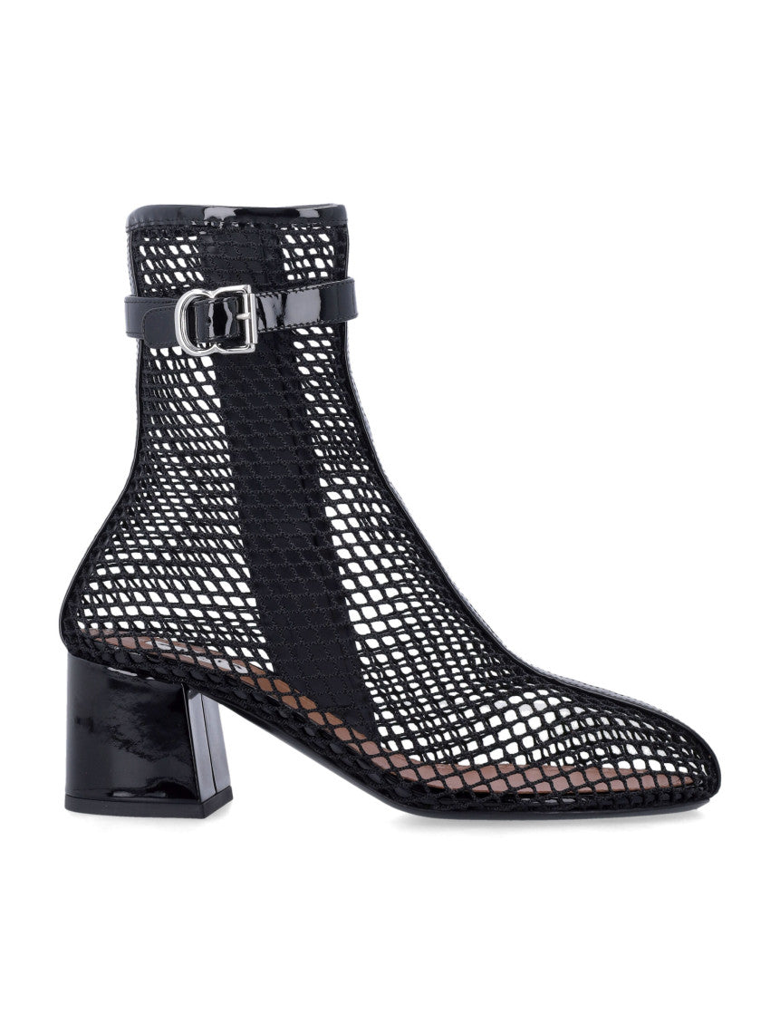 Black Woven Boots 1