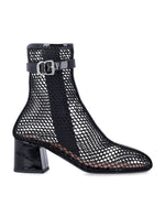 Black Woven Boots 1