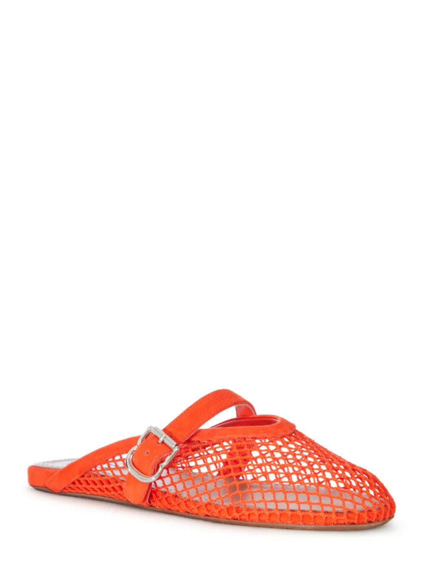 Orange Woven Sandals 2