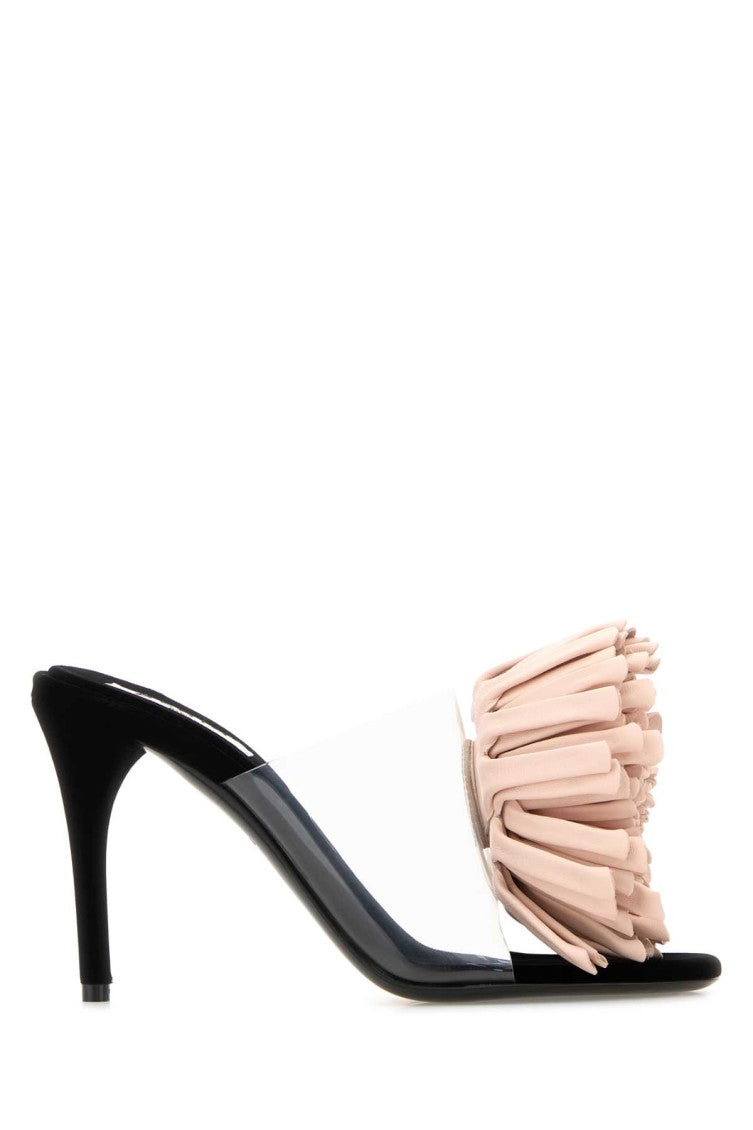 Black Slip-on Heels 1