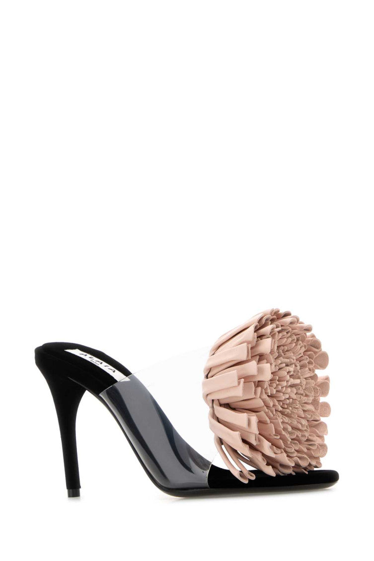 Black Slip-on Heels 2