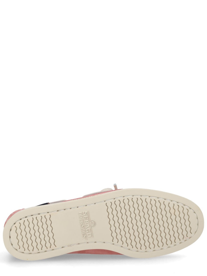 Pink Lace-up Loafers 6