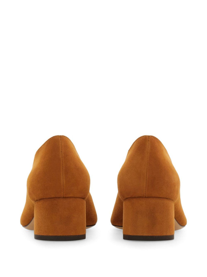Brown Suede Pumps 4
