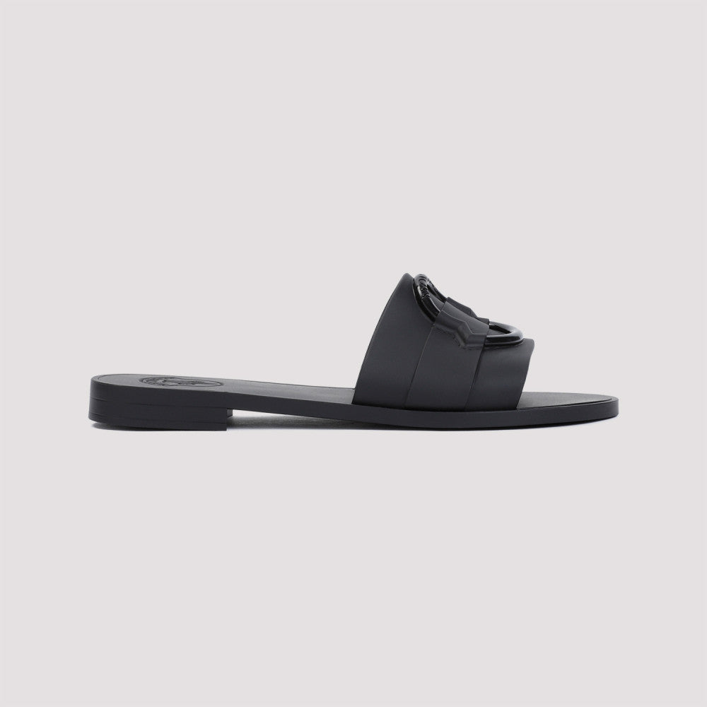 Black Mon Rubber Flats 3