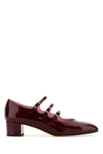 Maroon Kina Pumps 1