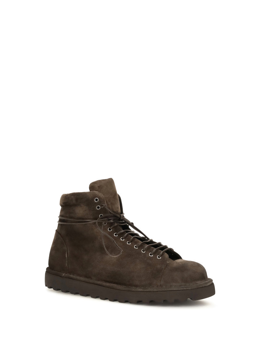 Brown Solid Pallottola Boots 2