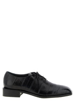 Black Leather Lace Ups Shoes 1