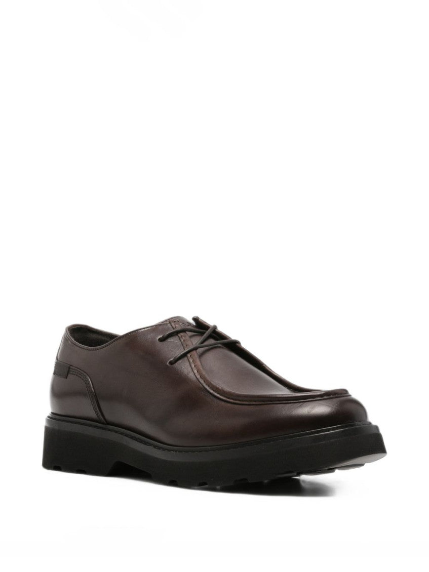 Brown Classic Lace Ups Shoes 2