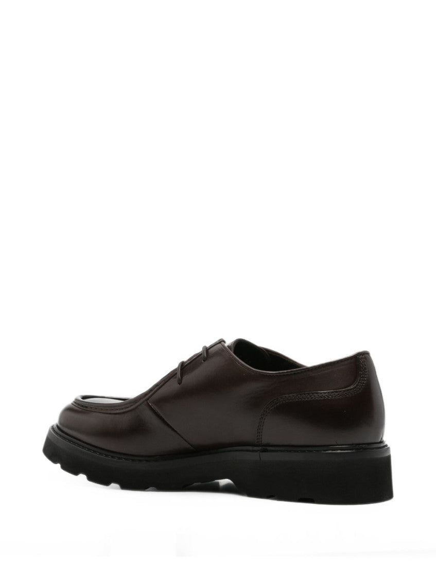 Brown Classic Lace Ups Shoes 4