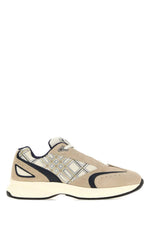 Beige Eclipse Runner Sneakers 1