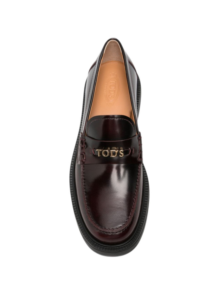 Maroon Logo Classic Loafer 2