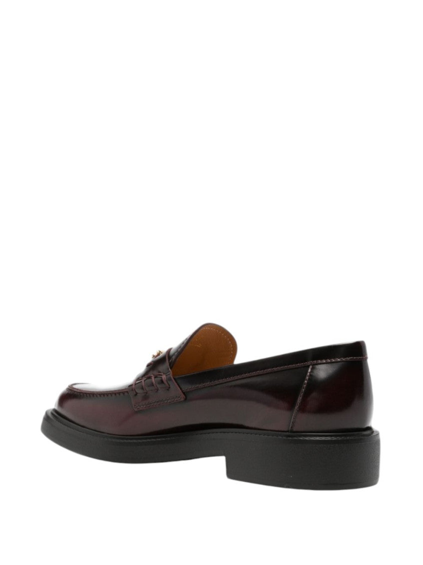 Maroon Logo Classic Loafer 4
