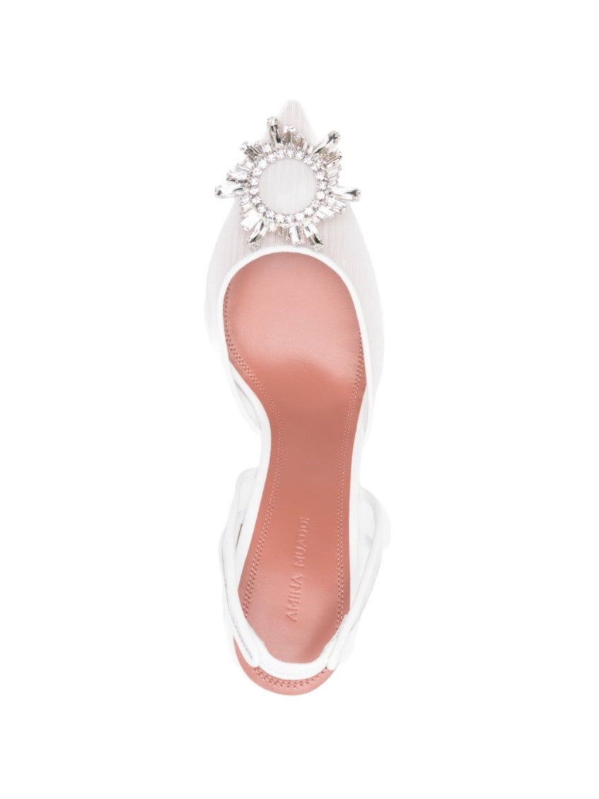 White Embellished Begum Pumps 3