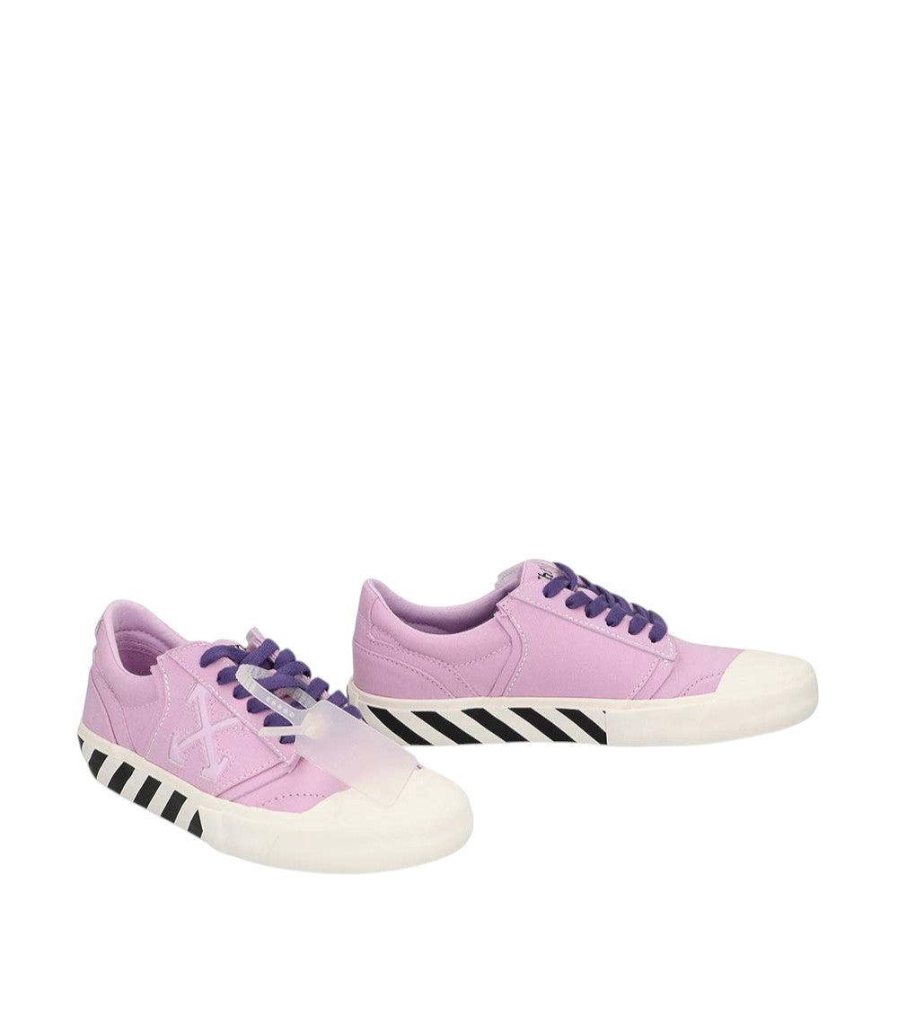 Pink Logo Undercut Sneakers 3