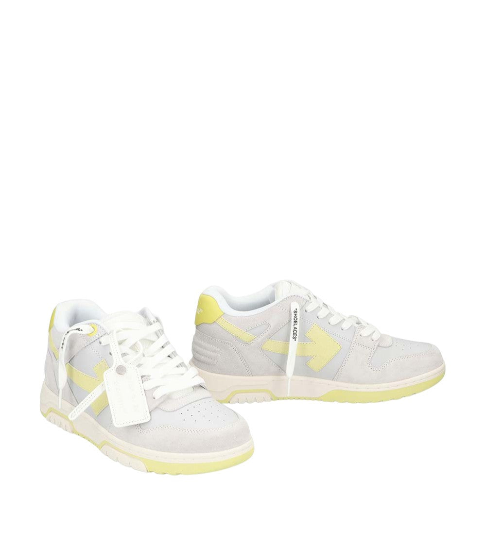 Grey Color Block Sneakers 3