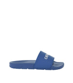 Blue Logo Embossed Slides 1