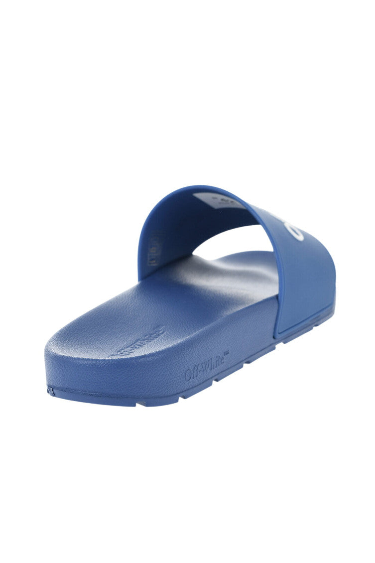 Blue Logo Embossed Slides 3