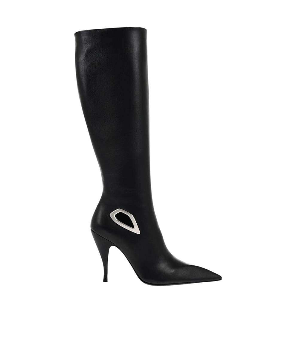 Black Leather Boots 1