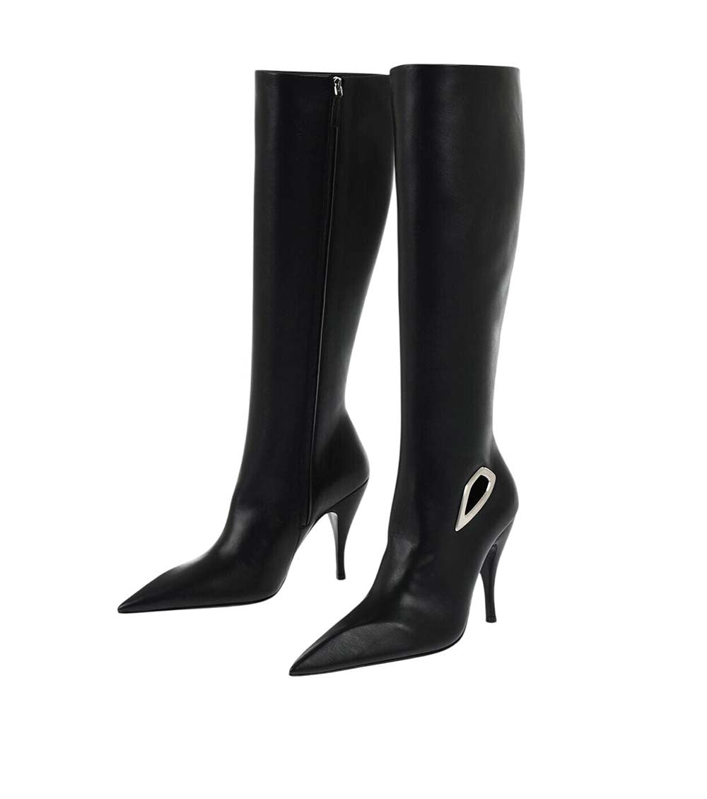 Black Leather Boots 2