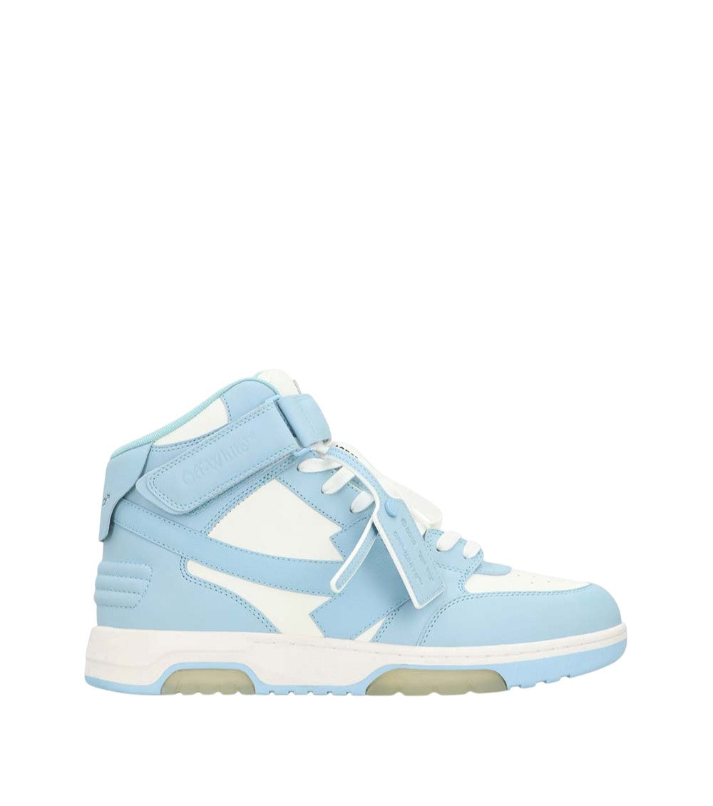 Light Blue Color Block Sneakers 2