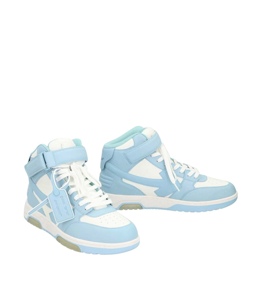 Light Blue Color Block Sneakers 3