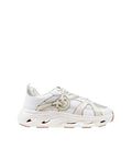 White Logo Sneakers 1