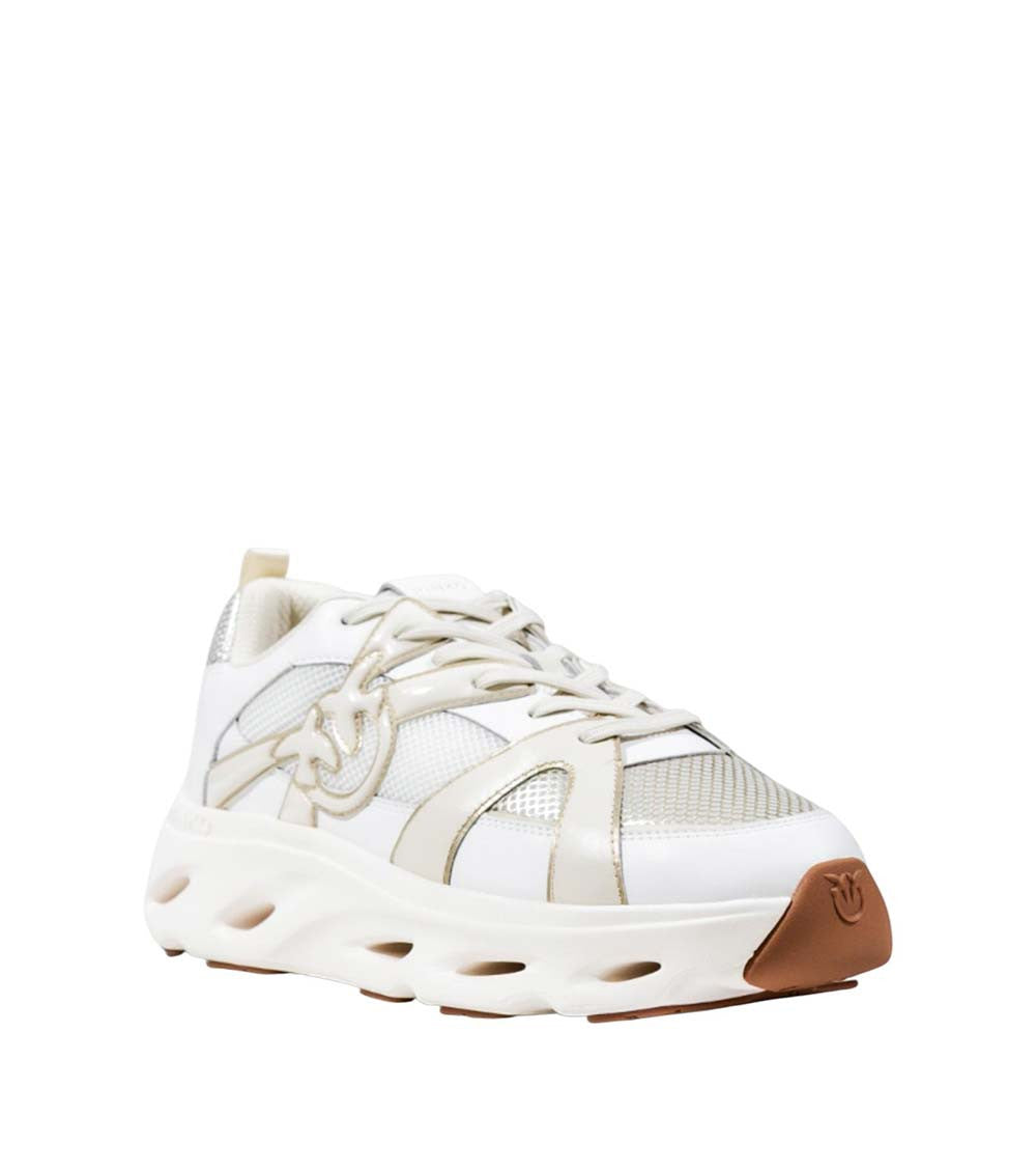 White Logo Sneakers 2