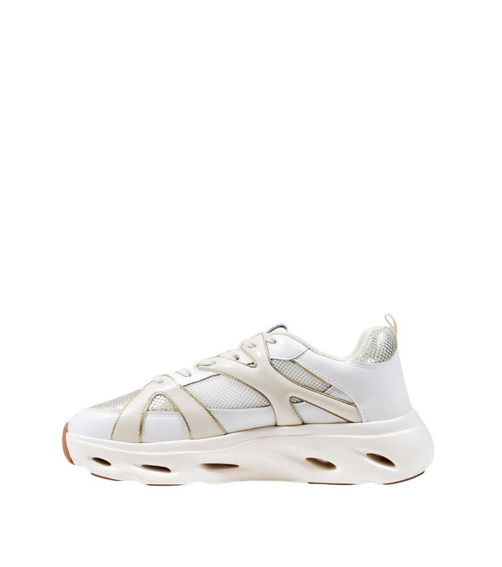 White Logo Sneakers 3