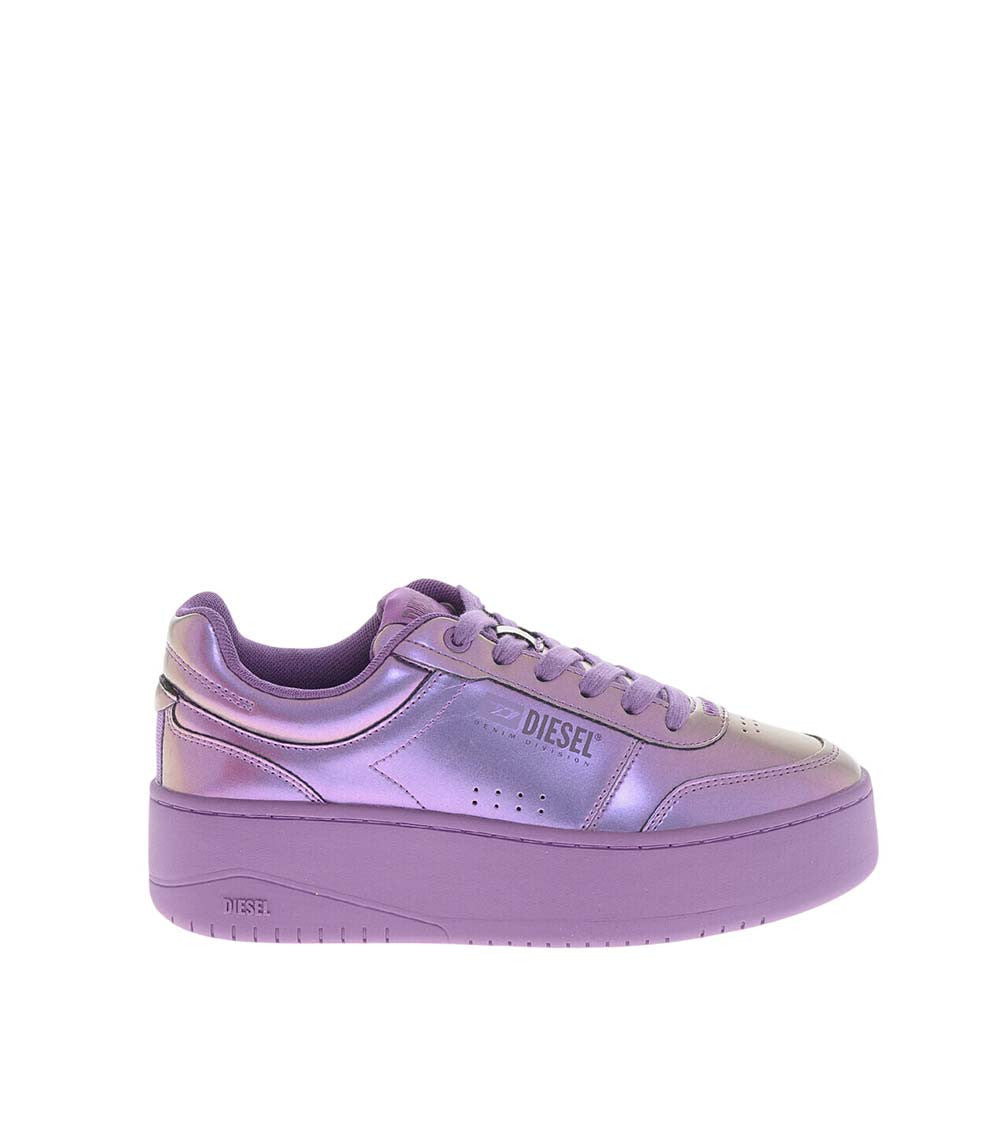 Purple Logo S-ATHENE Sneakers 1
