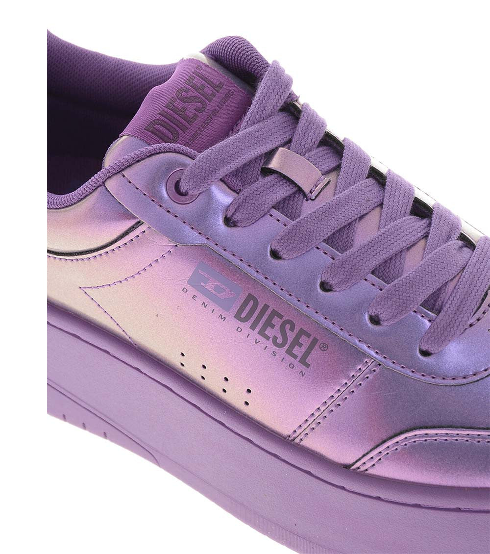 Purple Logo S-ATHENE Sneakers 4