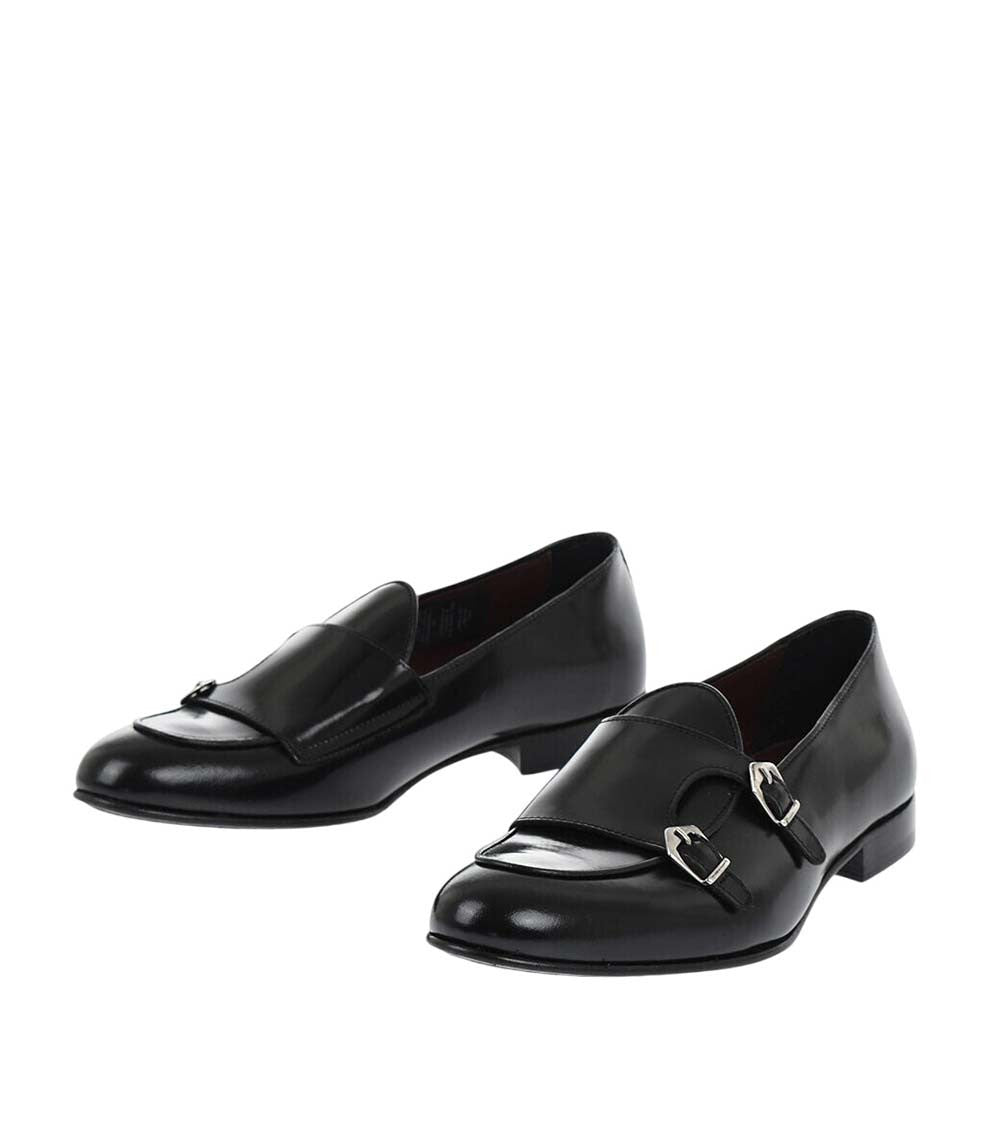 Black Brushed Dress Shoes 2