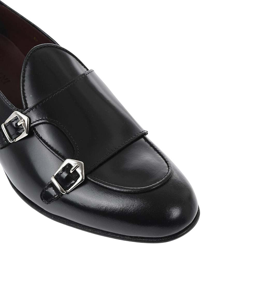 Black Brushed Dress Shoes 4
