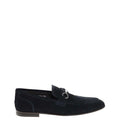 Navy Blue Bit Loafers 1