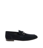 Navy Blue Bit Loafers 1