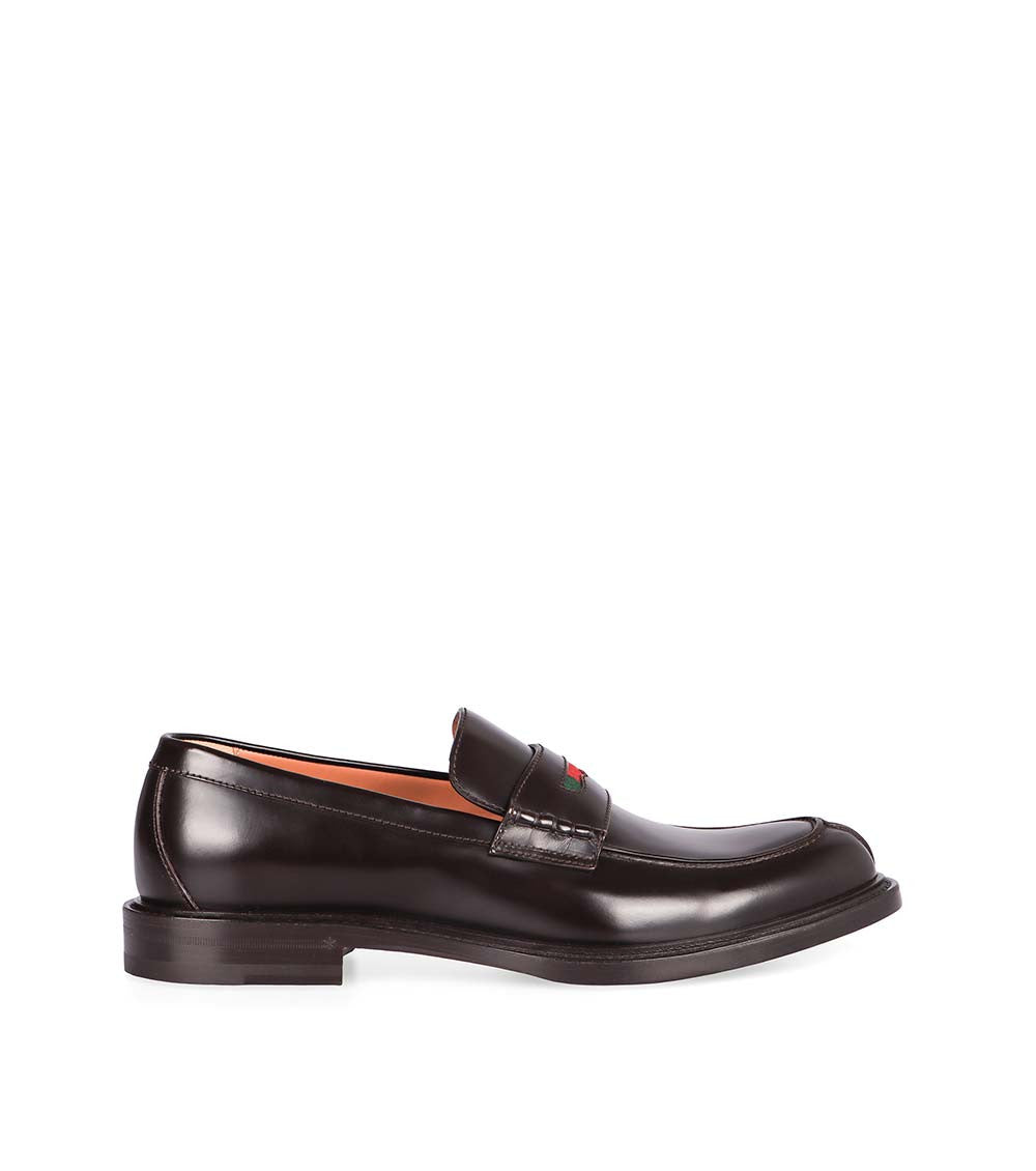 Brown Leather Loafers 1